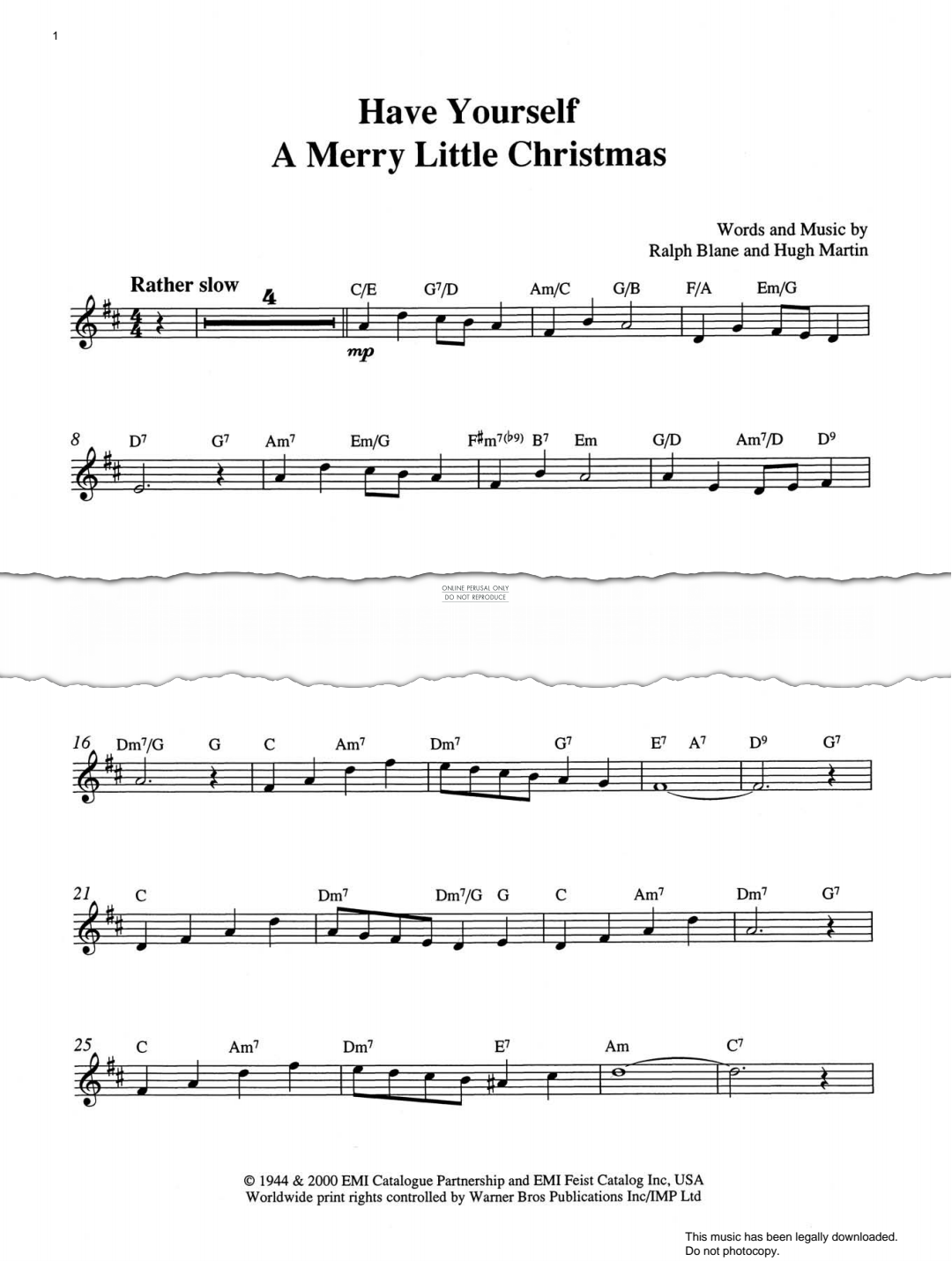 Product picture to: Have Yourself A Merry Little Christmas