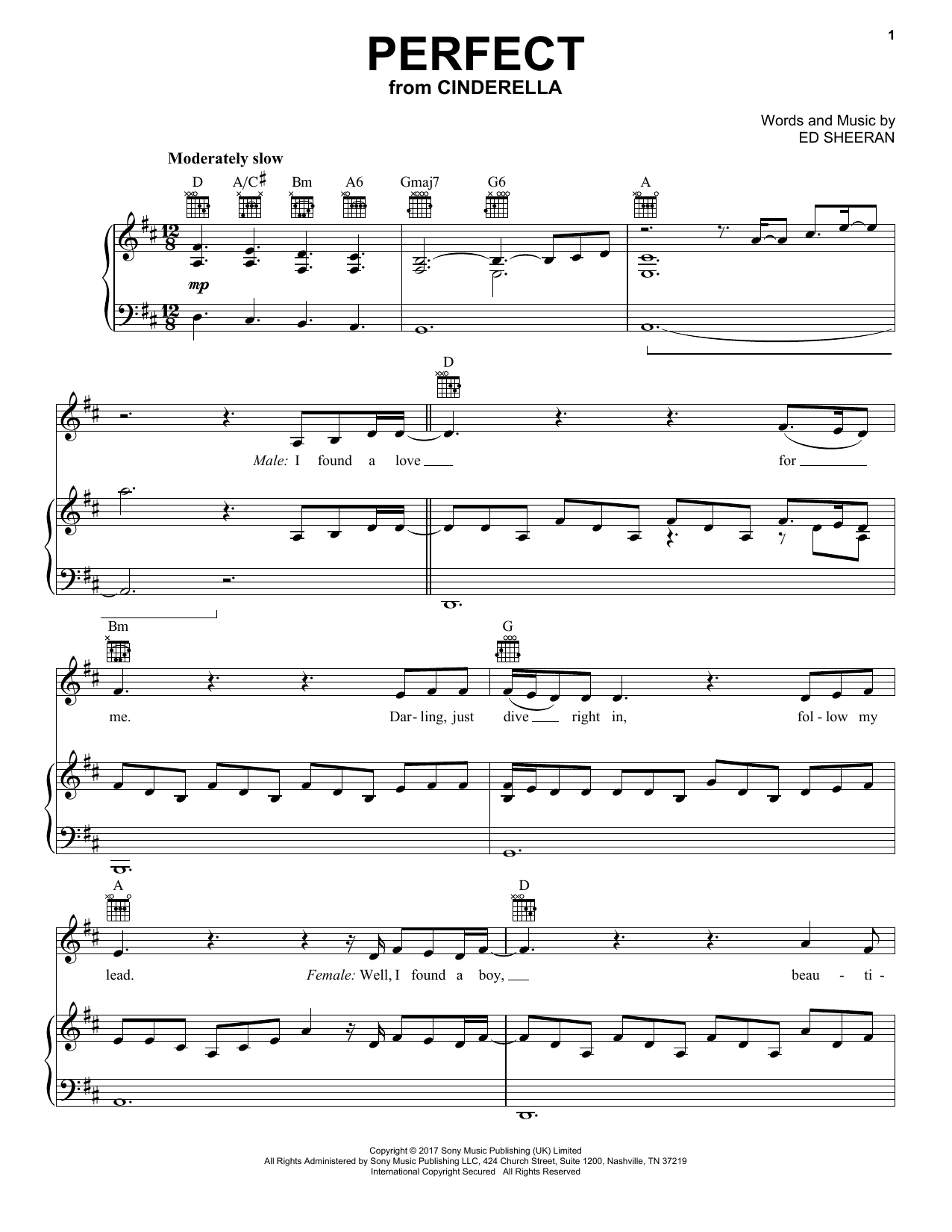 Produktbild zu: Perfect (from the Amazon Original Movie Cinderella)