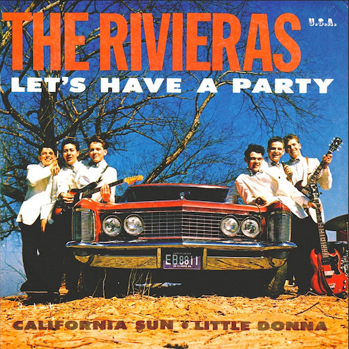 cover: California Sun, The Rivieras, Gitarre