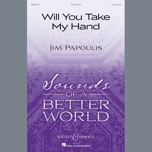 cover: Will You Take My Hand, Jim Papoulis, Chor