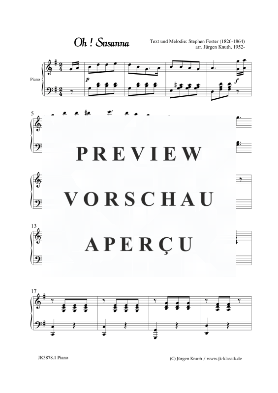 gallery: Oh ! Susanna, , (Gesang und Klavier)