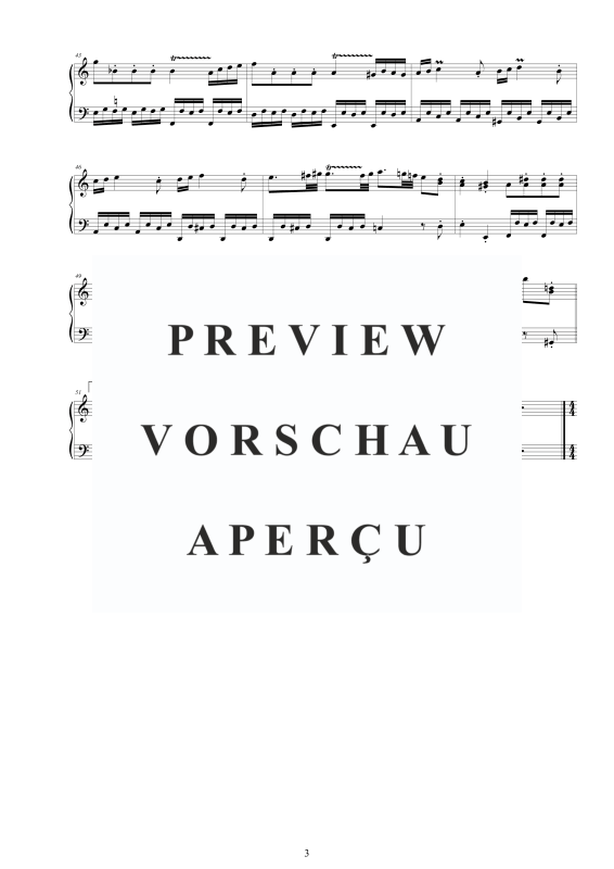 Produktgalerie: Seite 4 von 10 Cembalo Sonate Nr. 4 in A-Moll, Op.4, , Cembalo/Klavier Solo