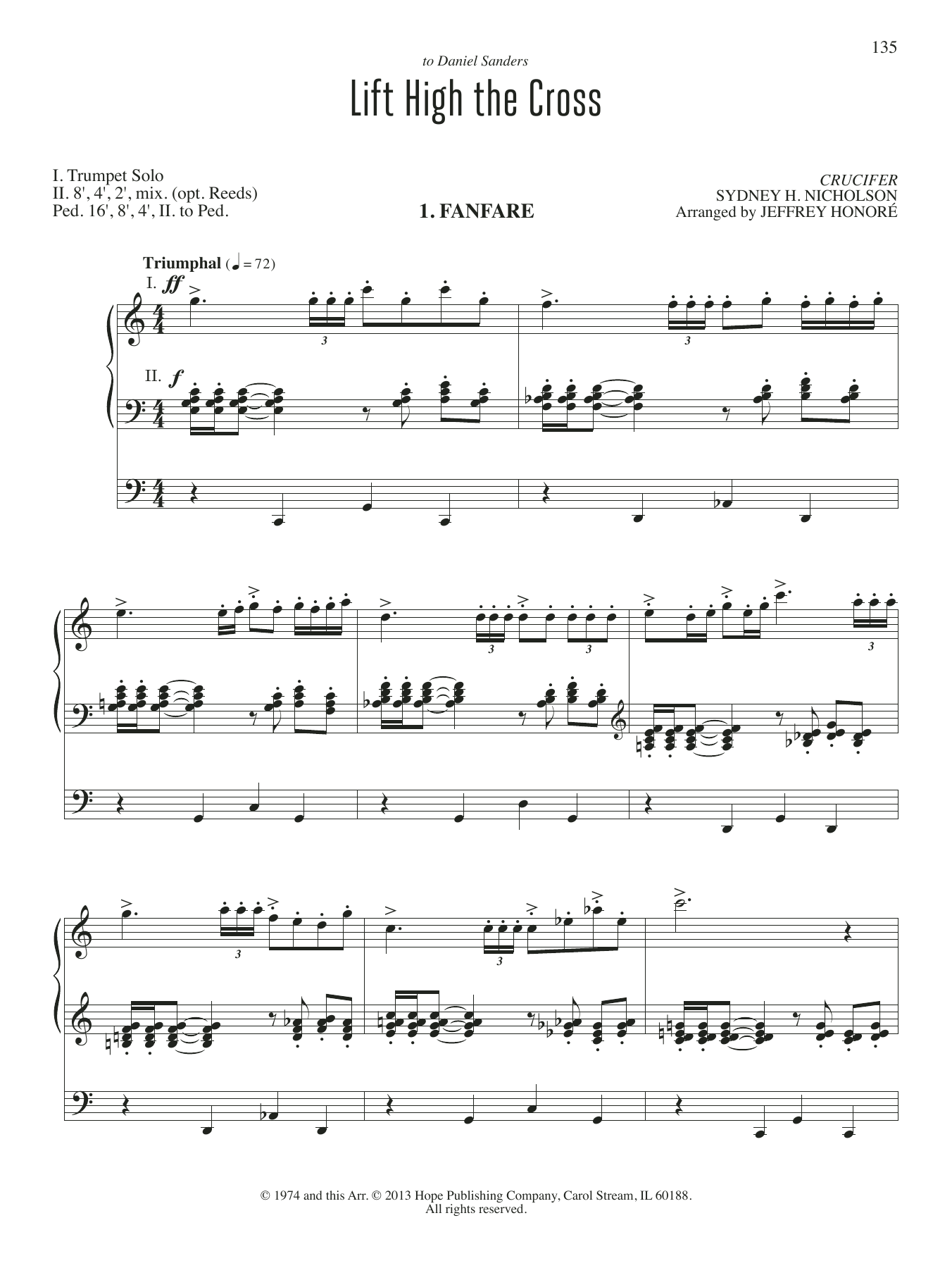 Product gallery: Page 1 of 1 Lift High the Cross, Jeffery Honore