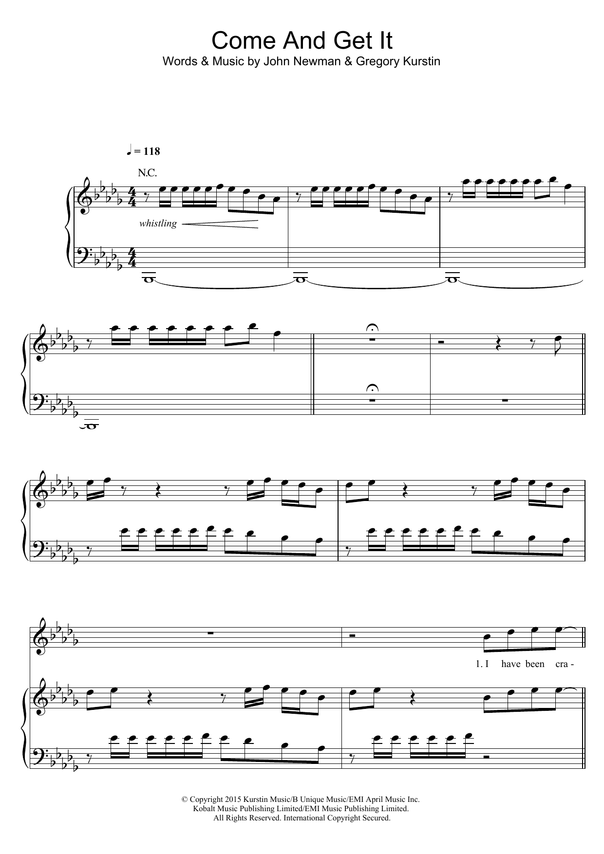 Produktbild zu: Come And Get It