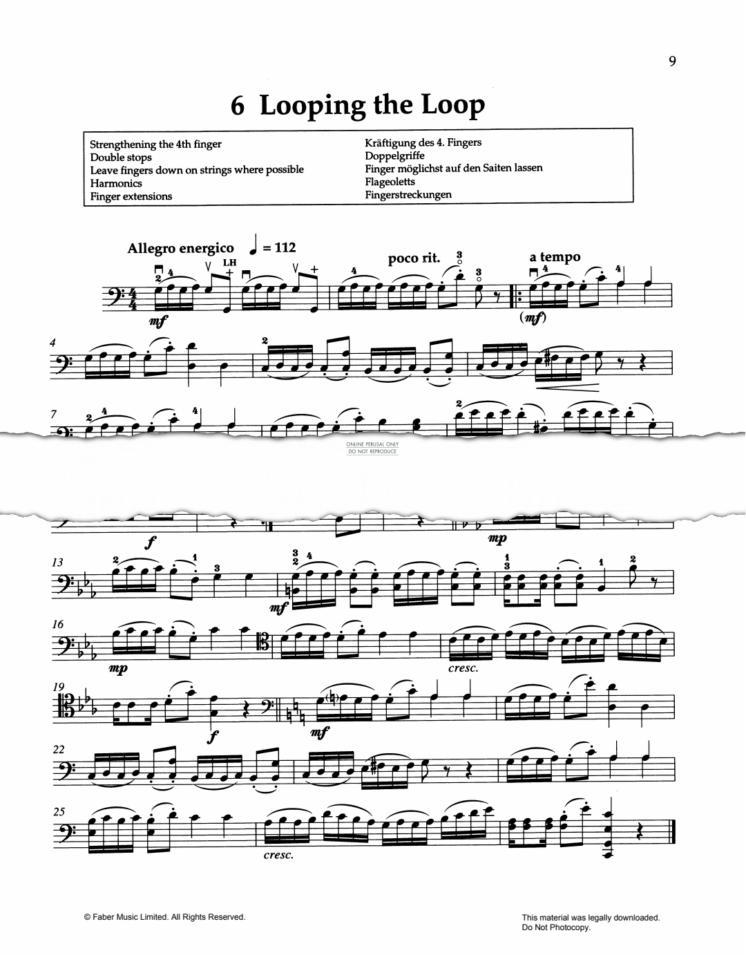 Produktgalerie: Seite 1 von 1 Looping The Loop, Mary Cohen, Violoncello