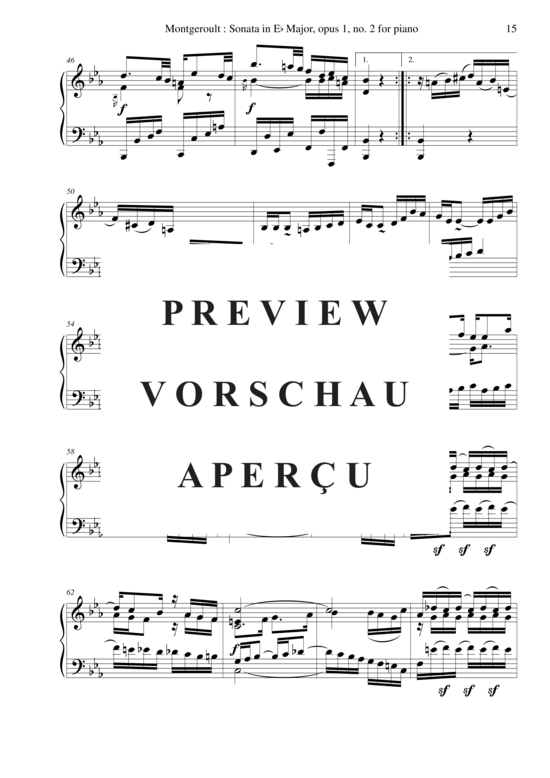 Product gallery: Page 16 of 19 Piano Sonata in Eb major, Opus 1 no. 2 , Nicolas Horvath, Piano Solo