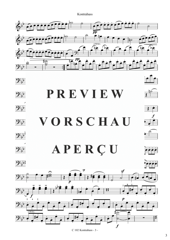 Produktgalerie: Seite 4 von 11 Duett Nr. 2 Op. 22, , Cello und Kontrabass