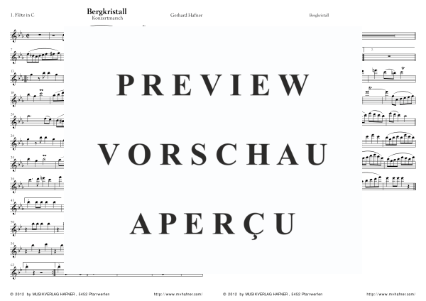 Product gallery: Page 10 of 11 Bergkristall, , (large wind orchestra)