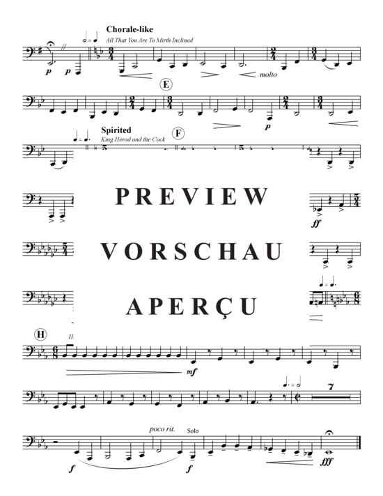 Product gallery: Page 16 of 16 An English Folk Christmas , , (Tuba Quartet: 2x Baritone, 2xTuba)