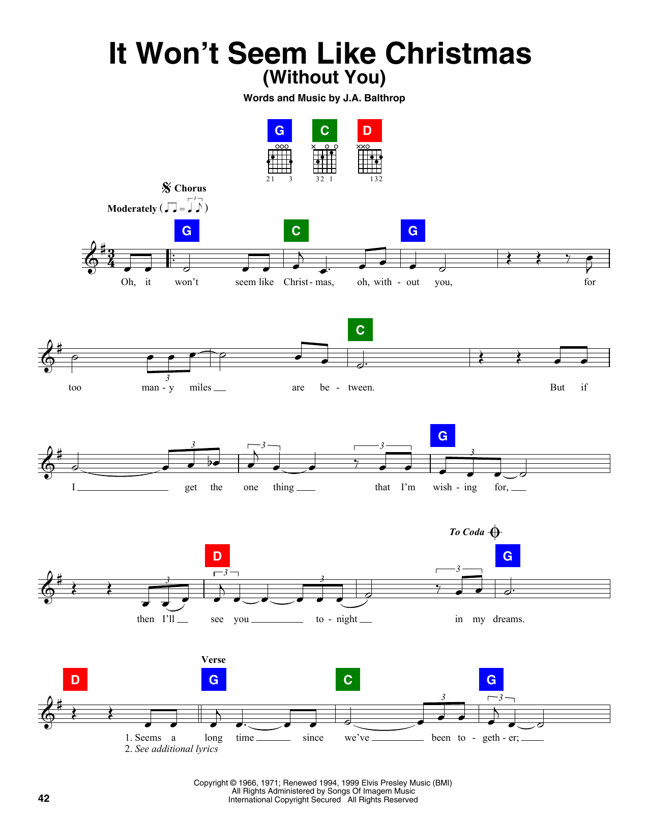 Produktbild zu: It Won't Seem Like Christmas (Without You)