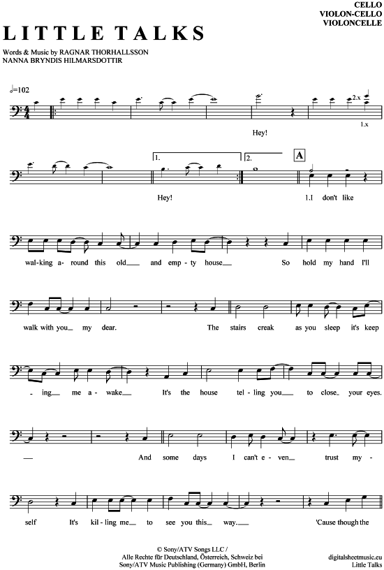 Produktbild zu: Little Talks Of Monsters And Men