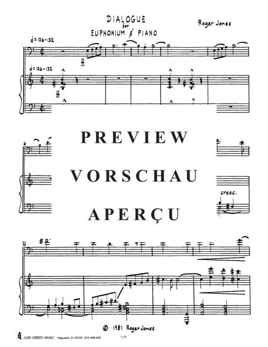 Product gallery: Page 3 of 21 Dialogue , , (euphonium + piano)