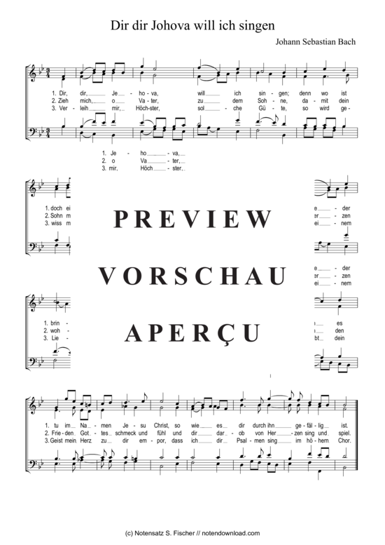 Produktgalerie: Seite 2 von 3 Dir dir Johova will ich singen , , (Gemischter Chor)