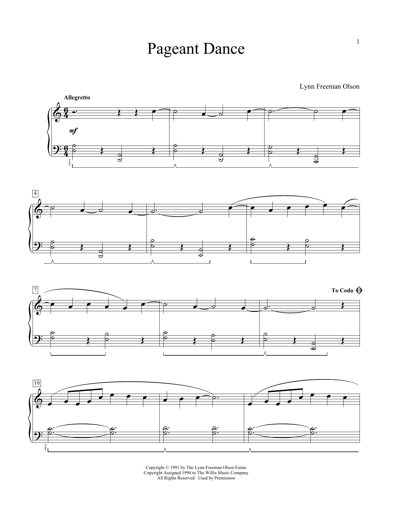 Produktbild zu: Pageant Dance
