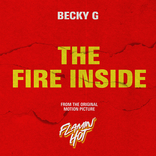 cover: The Fire Inside (from Flamin' Hot), Becky G, Gesang, Gitarre, Klavier