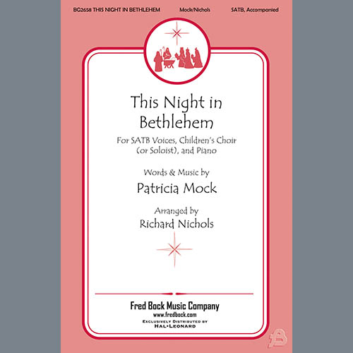 cover: This Night In Bethlehem (arr. Richard Nichols), Patricia Mock