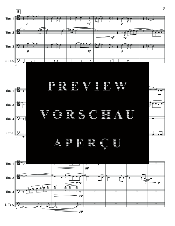 Product gallery: Page 7 of 11 Awaiting Julian (Part I), , (Trombone quartet)