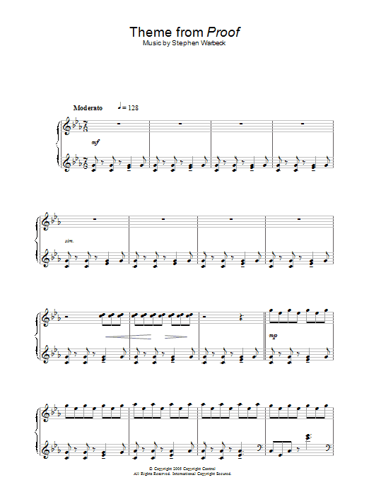 Produktbild zu: Theme from Proof