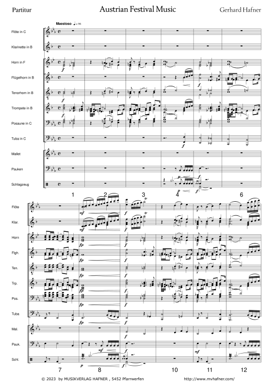 gallery: Austrian Festival Music, , (large wind orchestra)