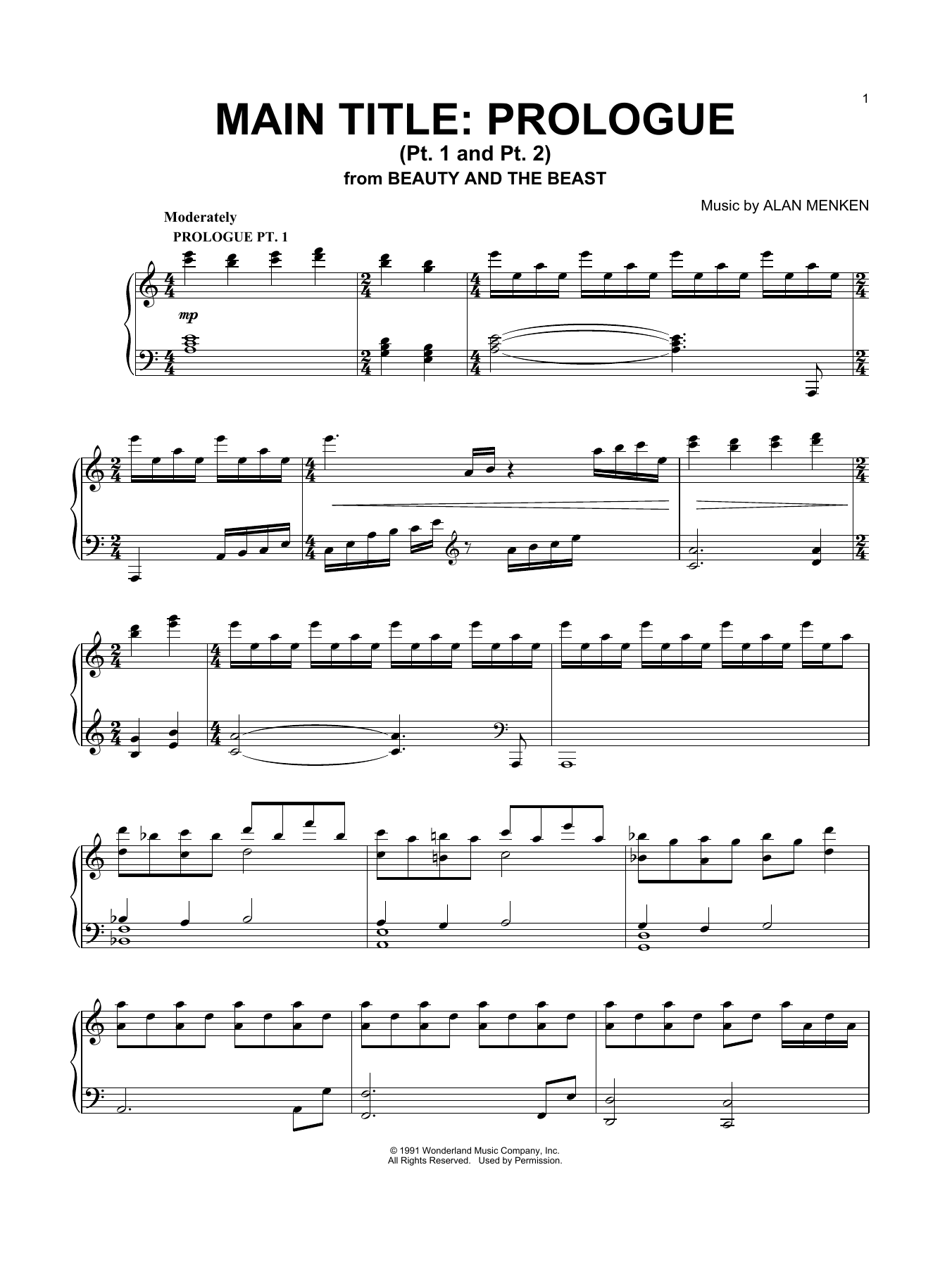 Produktbild zu: Main Title: Prologue