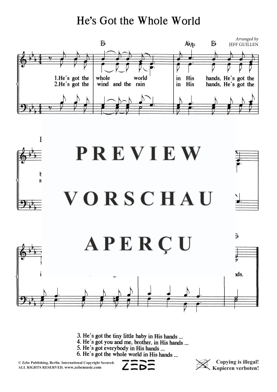 gallery: He´s Got the Whole World, , Gemischter Chor