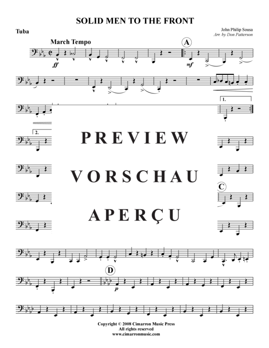 Produktgalerie: Seite 14 von 15 Solid Men to the Front , , (Blechbläserquintett)