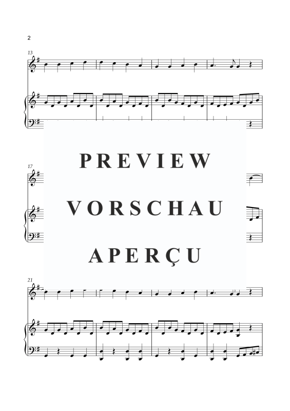 Produktgalerie: Seite 3 von 8 Euroaphymne - Ode an die Freude, , Viola und Klavier