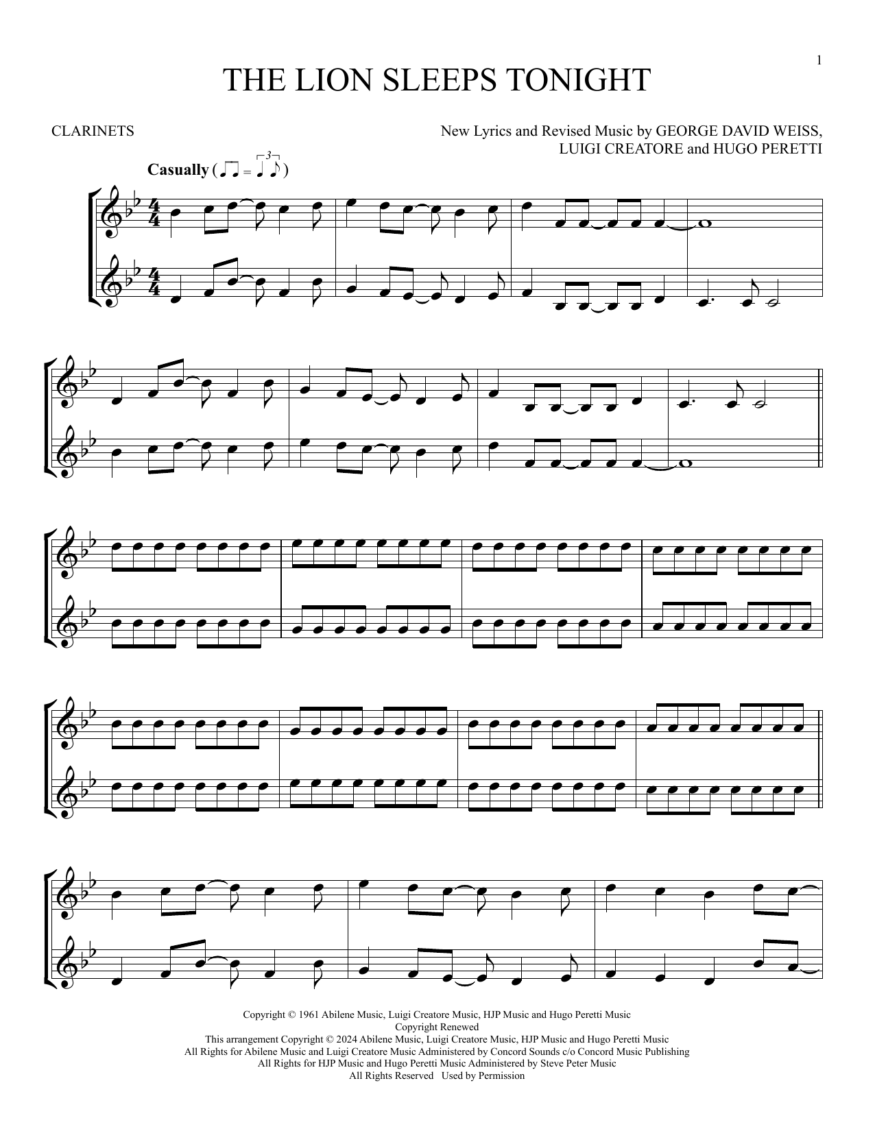 Product gallery: Page 1 of 1 The Lion Sleeps Tonight, Tokens