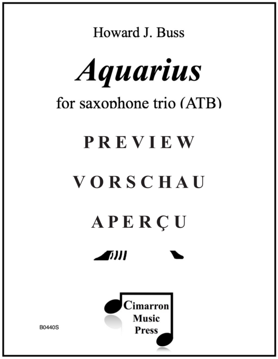 gallery: Aquarius (3 Saxophone ATB, ,