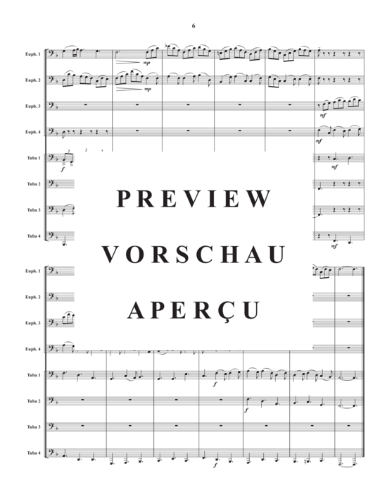 Product gallery: Page 8 of 20 Jesus, meine Freude (Jesu Joy of Man´s Desiring) , ,  (Tuba Ensemble EEEETTTT)