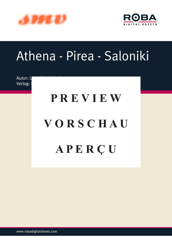Product gallery: Page 2 of 3 Athena - Pirea - Saloniki , Los Muchachos, Piano Solo
