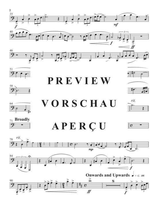 Product gallery: Page 16 of 17 Onwards and Upwards , , (tuba + piano)