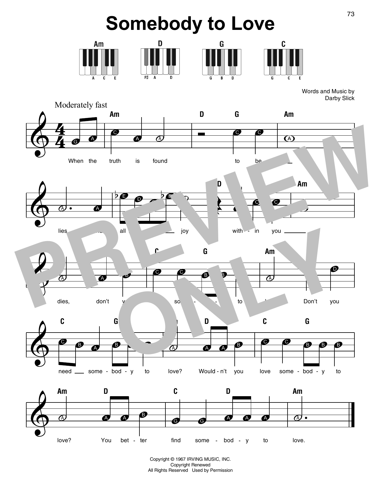 Product picture to: Somebody To Love