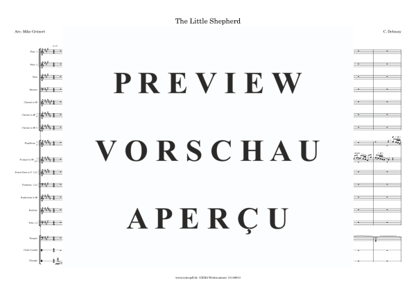 gallery: The Little Shepherd, , Großes Blasorchester