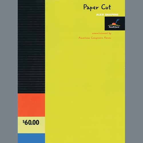 cover: Paper Cut - Full Score, Alex Shapiro