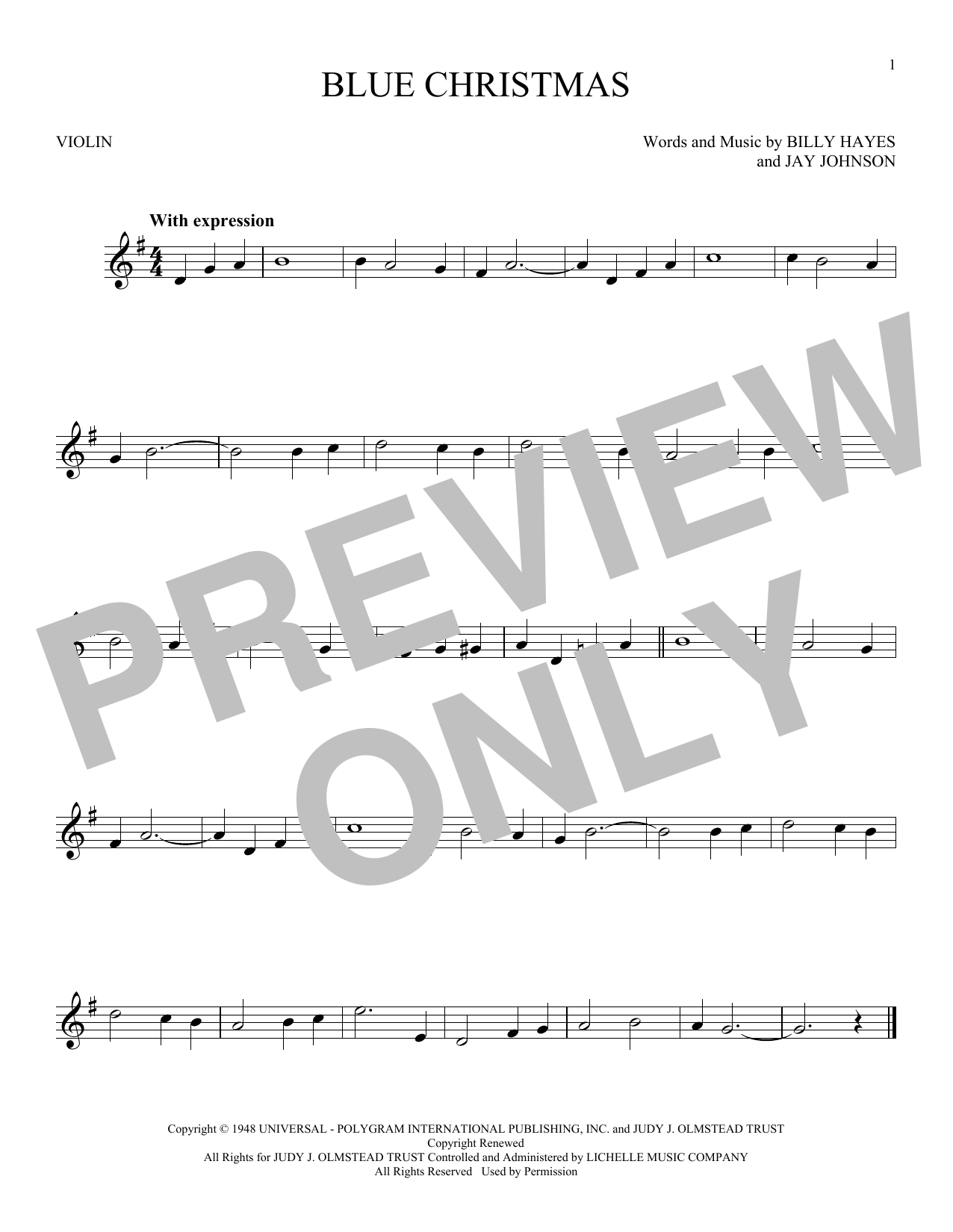 Product gallery: Page 1 of 1 Blue Christmas, Elvis Presley