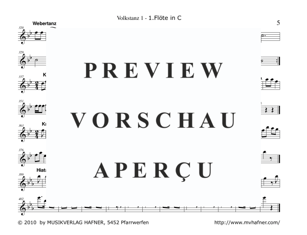 Product gallery: Page 8 of 11 Volkstanz Sammlung 1, , (Mixed ensemble woodwind and brass)