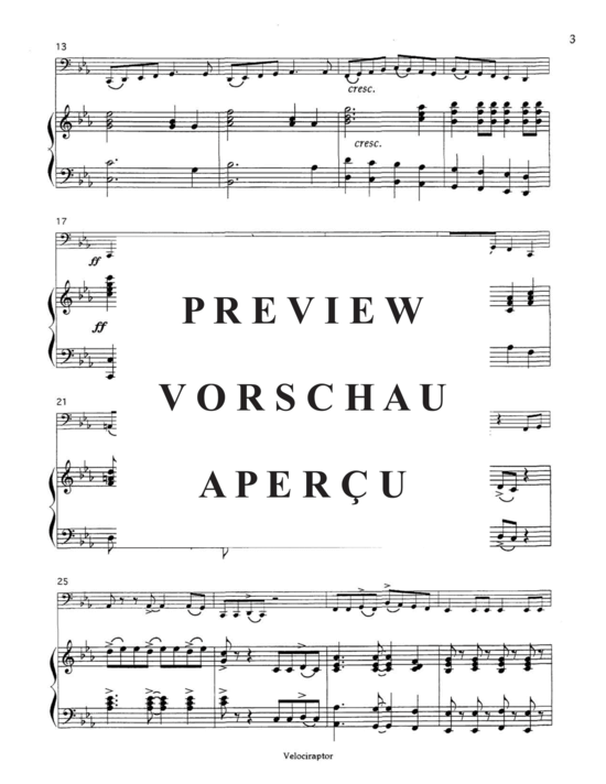 Produktgalerie: Seite 11 von 21 Jurassic Tuba , , (Tuba + Klavier)