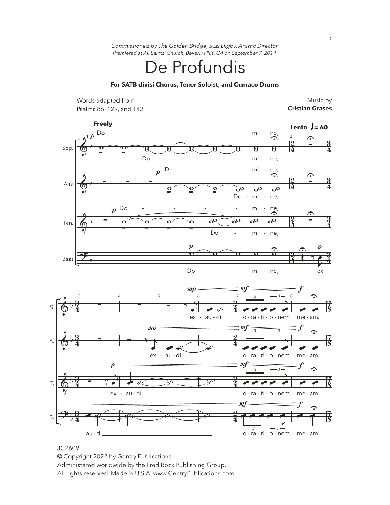 Produktbild zu: De Profundis