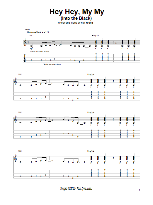 Produktbild zu: Hey Hey, My My (Into The Black)