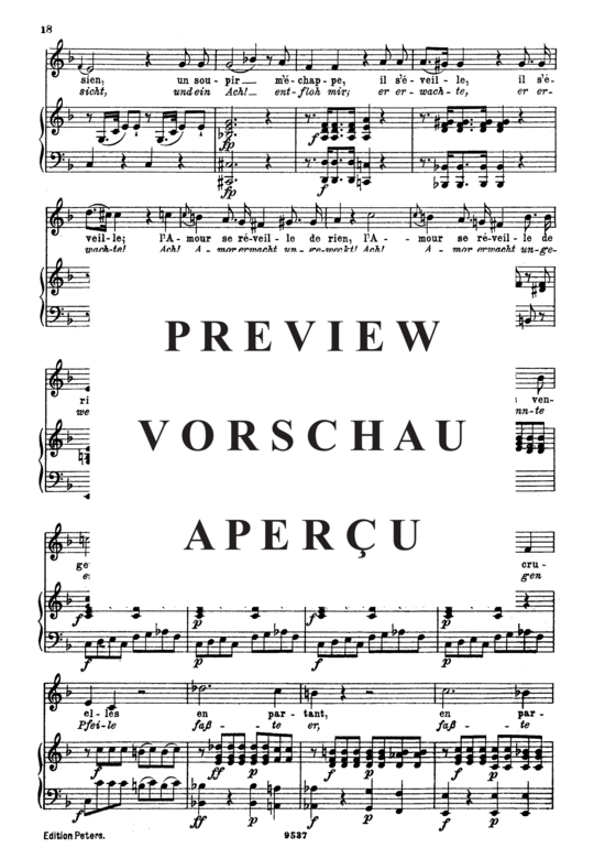 gallery: Dans un bois solitaire, K.308-295b , , (Gesang tief + Klavier)