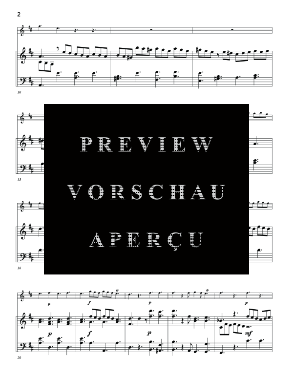 Produktgalerie: Seite 6 von 11 Sinfonia con Tromba, G. 10, , (Trompete in B und Klavier)