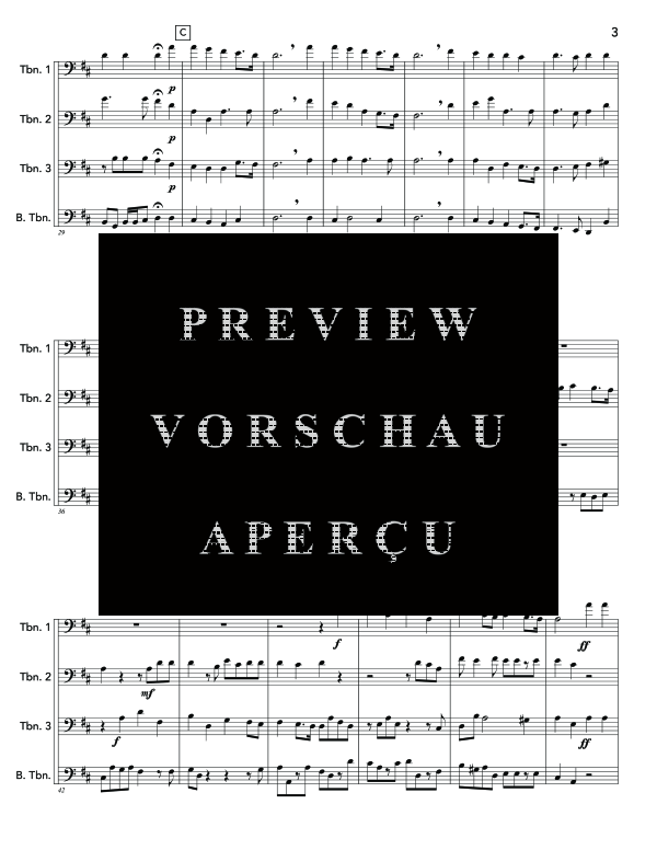 Product gallery: Page 7 of 11 Hallelujah Chorus, , (Trombone quartet)