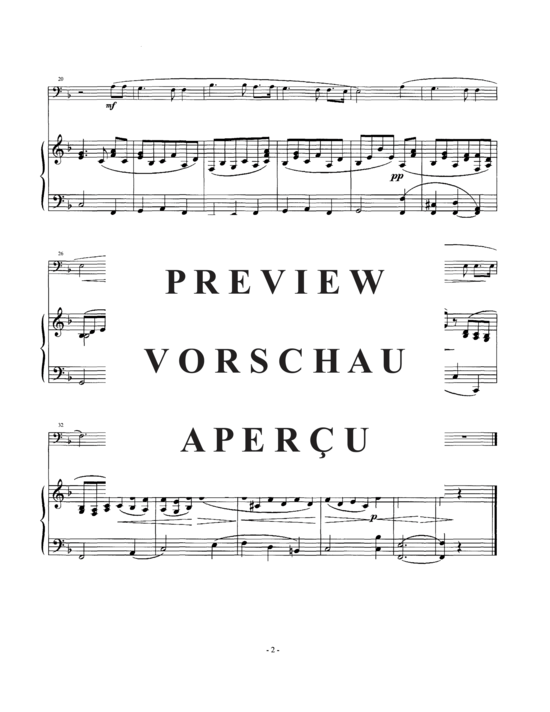 Product gallery: Page 5 of 6 Trennung , , (tuba + piano)