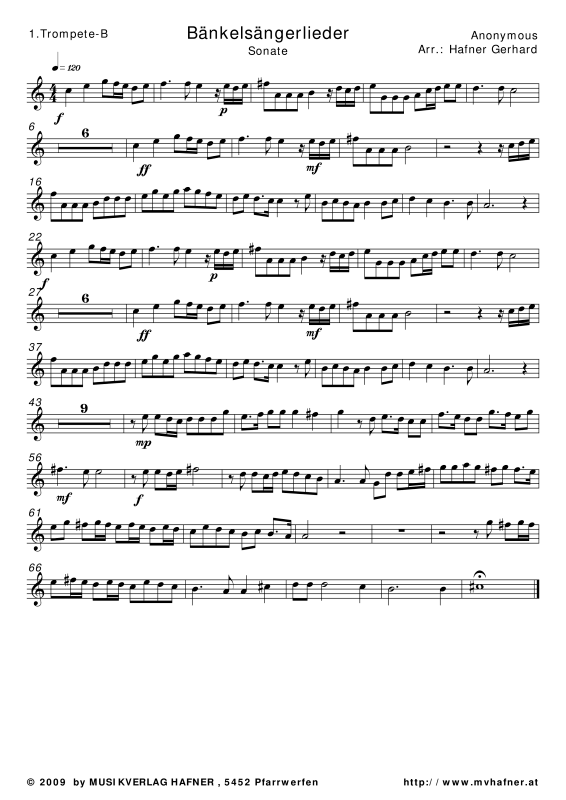 gallery: Sonate von die Bänkelsängerlieder, , (Blechbläser Quintett)