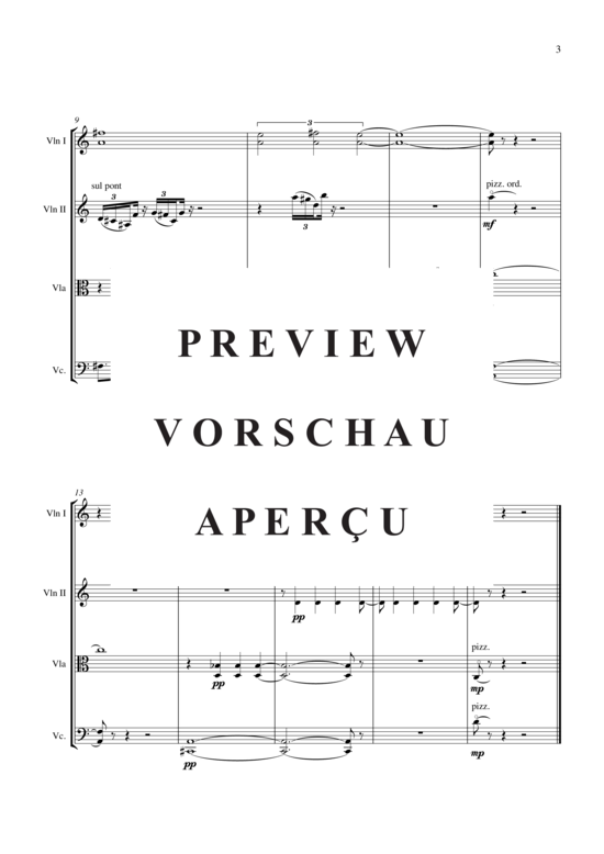 Produktgalerie: Seite 4 von 21 Four Aphoristic Inventions , , (Streicherquartett)