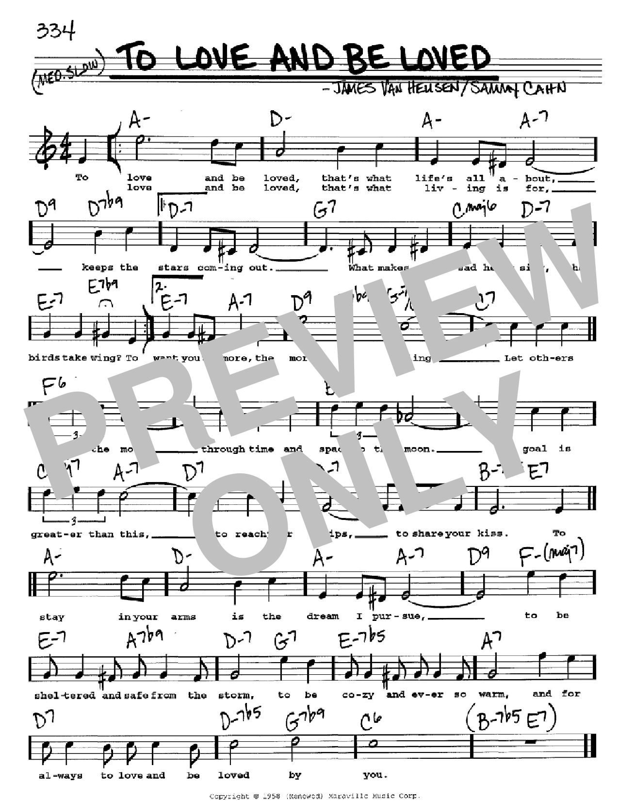 Produktbild zu: To Love And Be Loved