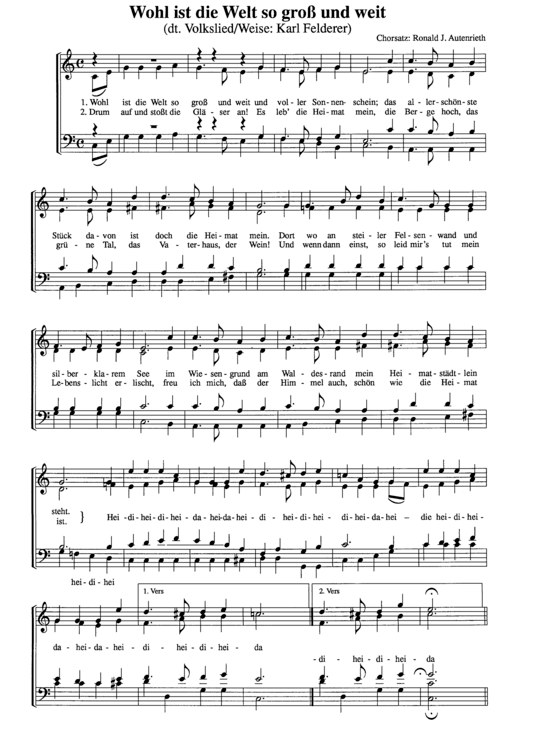 Product picture to: Abschied und frohe Fahrt, 3 Lieder R.J. Autenrieth