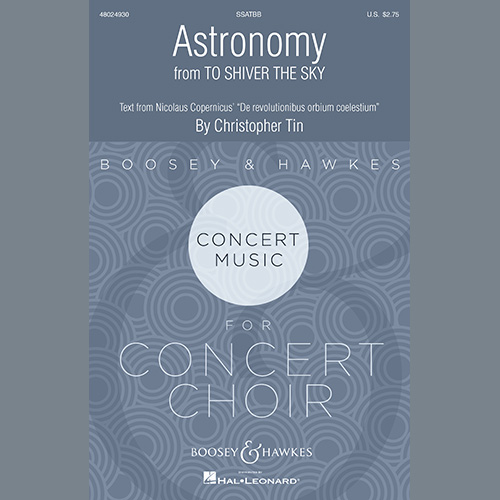 cover: Astronomy (from To Shiver The Sky), Christopher Tin