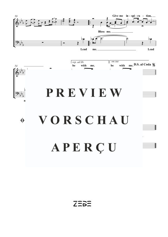 Produktgalerie: Seite 5 von 11 Morning Praise (Come, O Lord, Be With Me Today), , Gemischter Chor SAB, Sopran Solo und Klavier